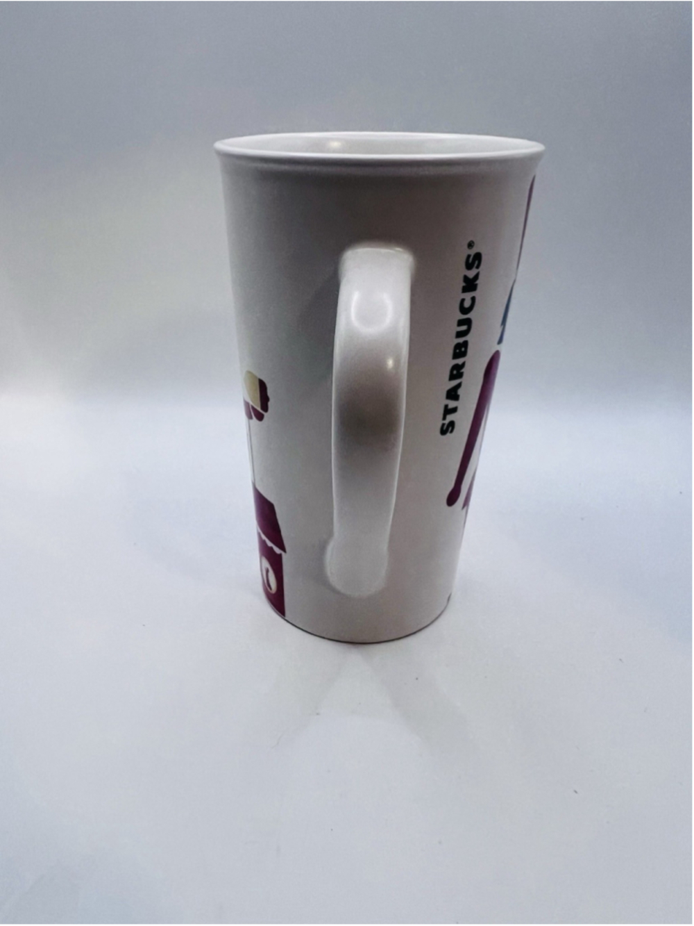 Starbucks 2012 Christmas Coffee Mug Cup Nutcracker Toy Soldier Tall Latte 16 oz - Picture 4 of 6